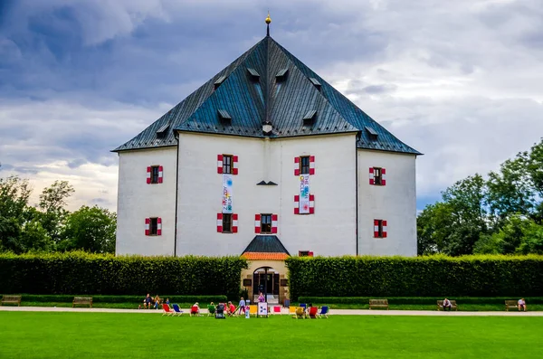 Чехия Вид Летний Дворец Гвзда — стоковое фото