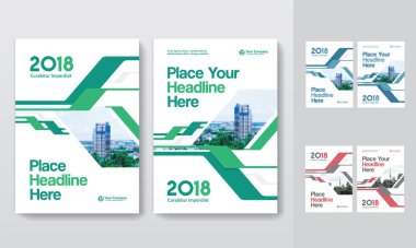 Şirket Kitap Kapağı Tasarım Şablonu A4 'te. Broşür, Yıllık Rapor, Dergi, Poster, İş Sunumu, Portföy, Flyer, Banner, Web Sitesi.