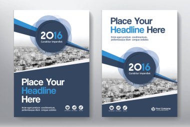 Şirket Kitap Kapağı Tasarım Şablonu A4 'te. Broşür, Yıllık Rapor, Dergi, Poster, İş Sunumu, Portföy, Flyer, Banner, Web Sitesi.
