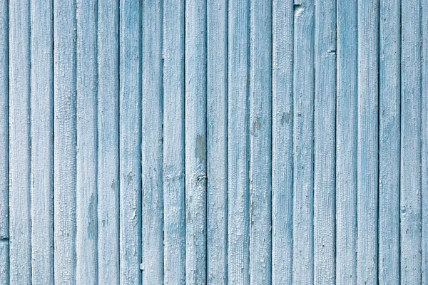 Textura Tábuas Madeira Velha Vertical Azul — Fotografia de Stock