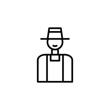 çiftçi Simgesi biçimi vektörü