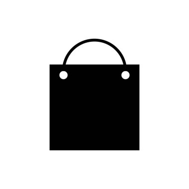 çanta dükkanı katı biçim vektörü