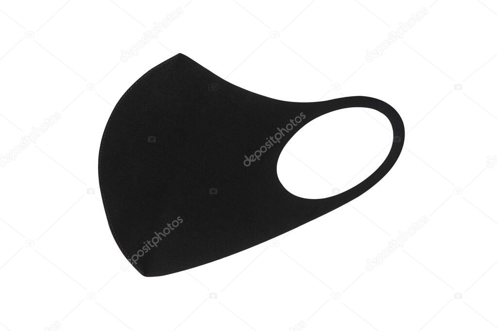 Breathing medical respiratory mask. Hospital or pollution protect face masking, Corona virus, With clipping path