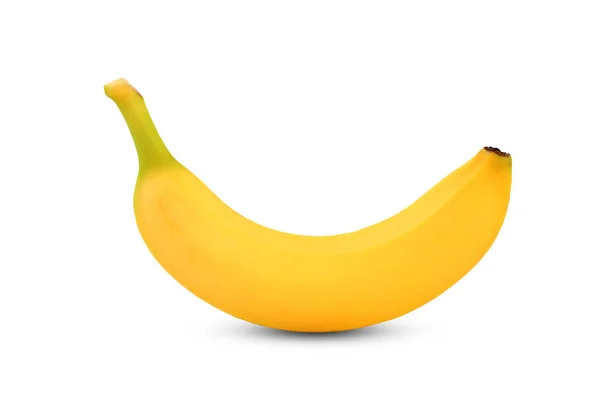 Bando Bananas Isoladas Fundo Branco Com Clipping Path — Fotografia de Stock