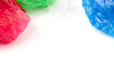 Tek kullanımlık organik mutfak gereçleri, ahşap arka planda eko çanta. Ekoloji, sıfır atık, plastik kavram yok. düz yat