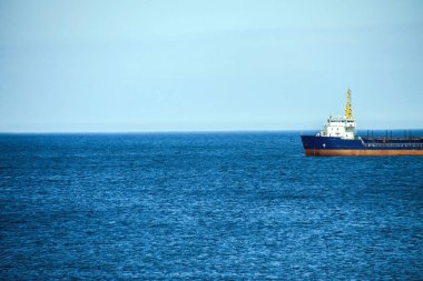 Aberdeen, İskoçya, İngiltere 'de bir gemi..