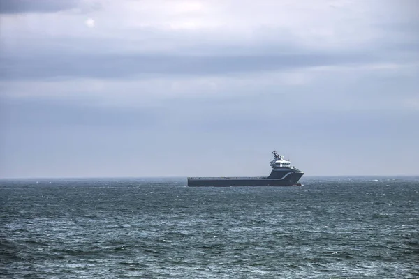 Navio Mar Aberdeen Escócia Reino Unido — Fotografia de Stock