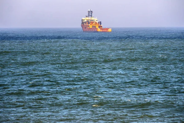 Navio Mar Aberdeen Escócia Reino Unido — Fotografia de Stock