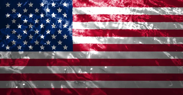 Flagge Der Vereinigten Staaten Von Amerika — Stockfoto