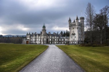 Balmoral Kalesi. Aberdeenshire, İskoçya, İngiltere.