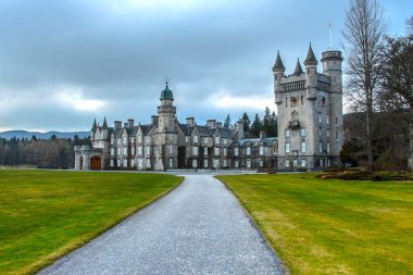 Balmoral Kalesi. Aberdeenshire, İskoçya, İngiltere.