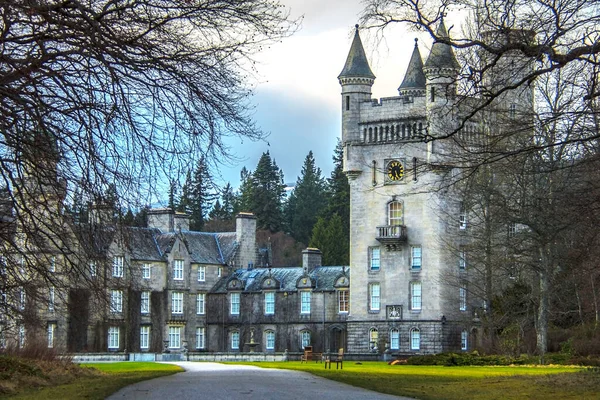 Detalle Del Castillo Balmoral Aberdeenshire Escocia Reino Unido — Foto de Stock