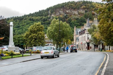 Royal Deeside 'daki Ballater. Aberdeenshire, İskoçya, İngiltere.