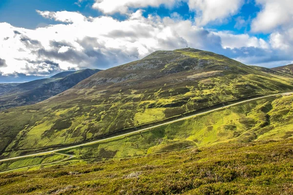 Vandringsled Kairngorms Nationalpark Braemar Royal Deeside Aberdeenshire Skottland Storbritannien — Stockfoto