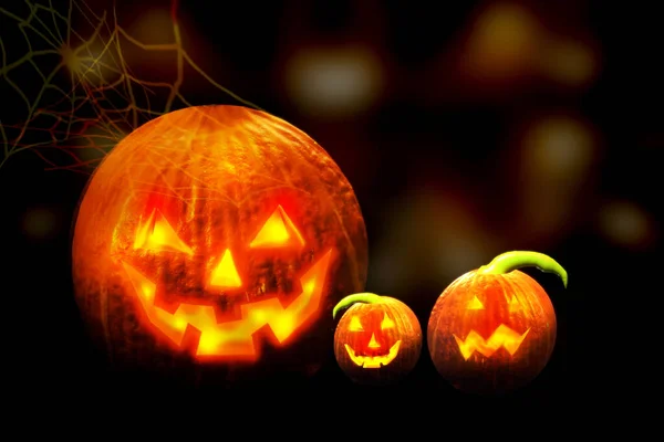 Jack Laterne Hintergrund Halloween — Stockfoto