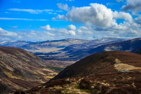 Glen Mark Angus Escócia Reino Unido Parque Nacional Cairngorms — Fotografia de Stock