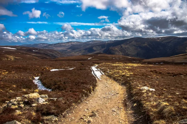 Glen Mark Angus Escócia Reino Unido Parque Nacional Cairngorms — Fotografia de Stock