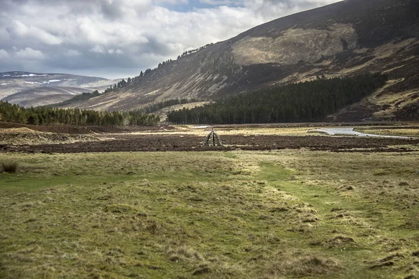 Queen Well Glen Mark Angus Escócia Reino Unido Parque Nacional — Fotografia de Stock