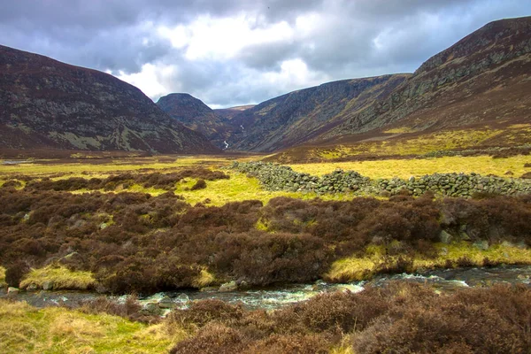 Parque Nacional Cairngorms Glen Mark Angus Escocia Reino Unido —  Fotos de Stock