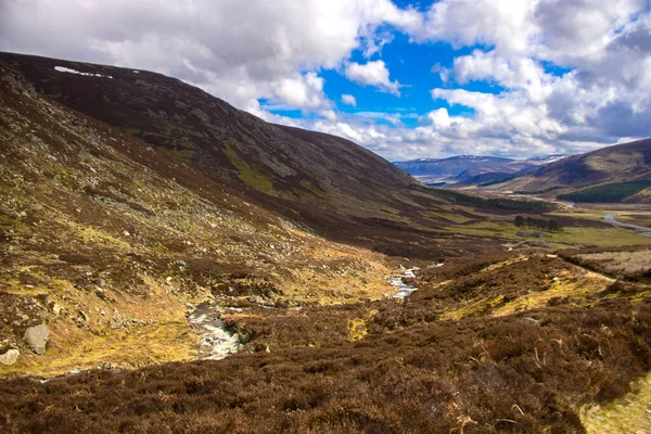 Parque Nacional Cairngorms Manômetros Industriais Angus Escócia Reino Unido — Fotografia de Stock
