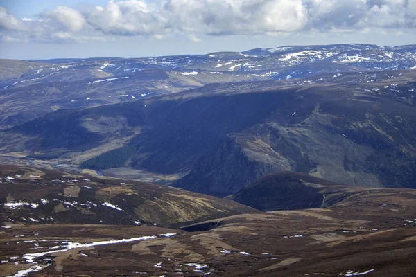 Blick Vom Gipfel Des Mount Keen Angus Aberdeenshire Schottland Großbritannien — Stockfoto