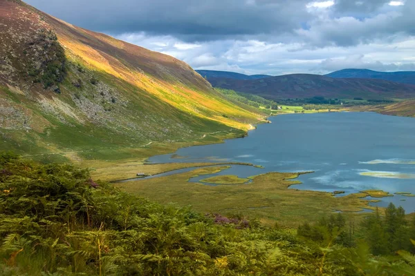 Loch Lee Angus Schottland Großbritannien Cairngorms Nationalpark Schottland — Stockfoto