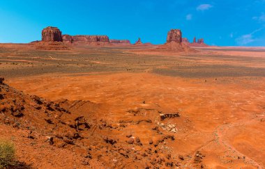 Baharda Anıt Vadisi kabile parkındaki Artist Noktası 'ndan bir manzara