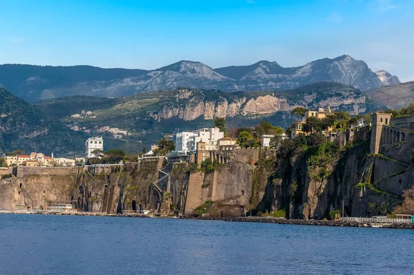 Uma Vista Dos Melhores Hotéis Sorrento Itália — Fotografia de Stock