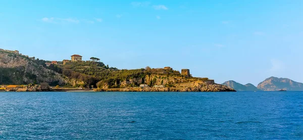 Vista Panorâmica Para Quinta Villanella Costa Adjacente Sorrento Itália — Fotografia de Stock