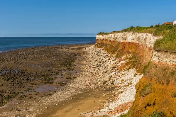 Una Vista Desde Cima Del Acantilado Través Playa Largo Los —  Fotos de Stock