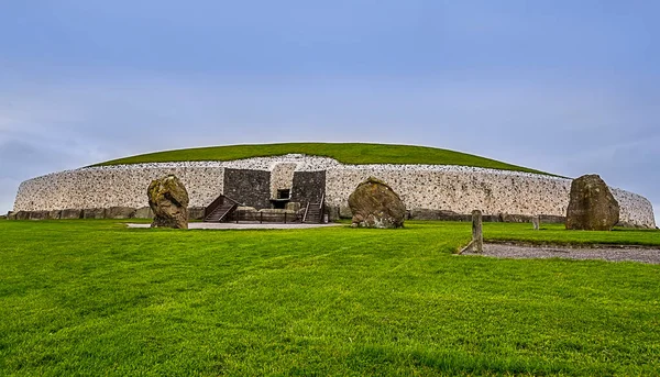 Närbild Newgrange Irland — Stockfoto