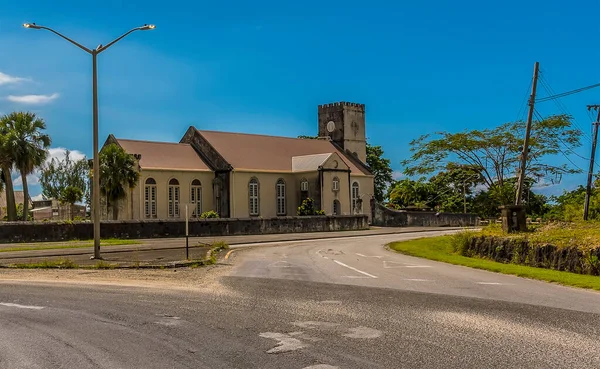 Панорама Через Парафіяльну Церкву Святого Томаса Барбадосі — стокове фото