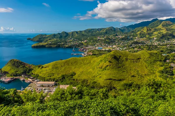 Uma Vista Para Norte Fort Charlotte Kingstown São Vicente — Fotografia de Stock