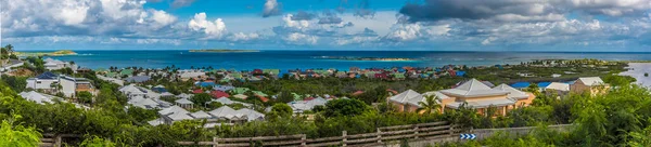 Ett Panorama Över Färgglada Byggnader Orient Bay Sett Från Paradisets — Stockfoto