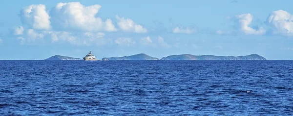 Una Vista Panorámica Hacia Las Islas Ginger Cooper Salt Isla —  Fotos de Stock