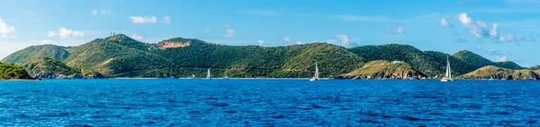Панорама Через Острів Петра Головний Острів Тортола — стокове фото
