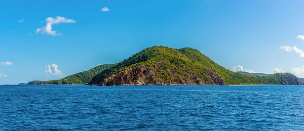 Una Vista Hacia Isla Pelícano Isla Principal Tortola —  Fotos de Stock