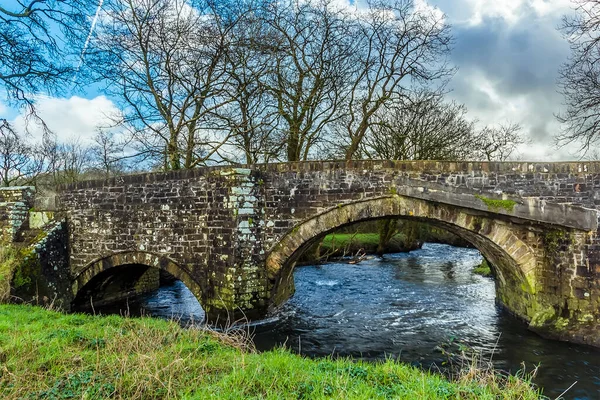 Une Vue Sur Pont Gelli Pont Classé Grade Xviiie Siècle — Photo