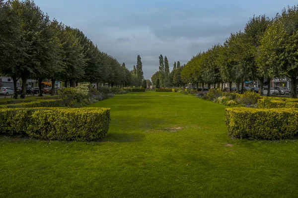 View Central Boulevard Welwyn Garden City Summertime — Stock Photo, Image