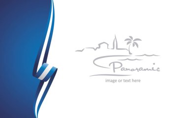 Yunanistan soyut bayrak broşür kapak poster duvar duvar arka plan vektör