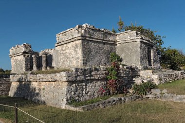 Harabeleri Maya şehir tulum, quintana roo, Meksika