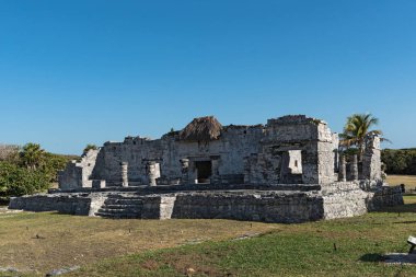 Harabeleri Maya şehir tulum, quintana roo, Meksika
