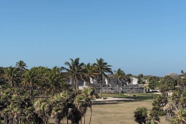 Harabeleri Maya şehir tulum, quintana roo, Meksika