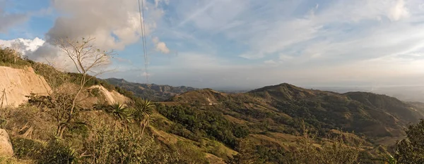 Panorama Vista Paisagem Monteverde Reserva Nuvem Floresta Costa Rica — Fotografia de Stock