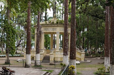 Parque Vargas, Şehir Parkı Puerto Limon, Kosta Rika'sarı köşk