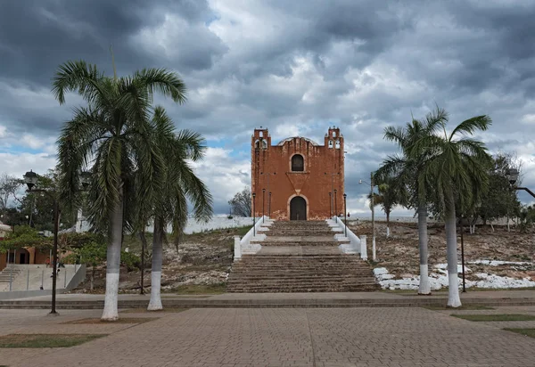 San Mateo Iglesia Católica Santa Elena Yucatán México — Foto de Stock