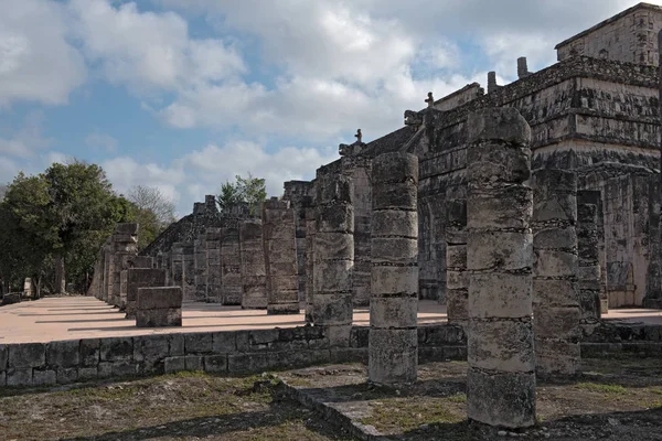 Ruinas Pirámides Templos Chichén Itzá Yucatán México4 — Foto de Stock