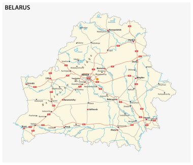 Rusya vektör yol haritası.