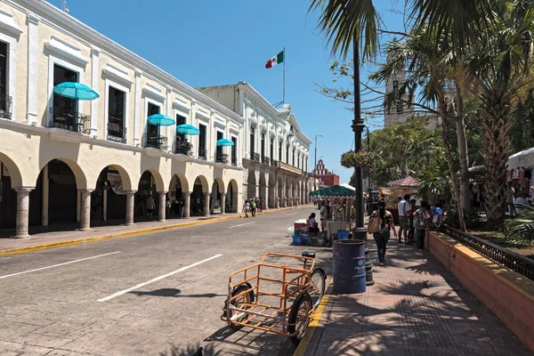 Merida México Março 2018 Stalls Street Festival Plaza Independencia Merida — Fotografia de Stock