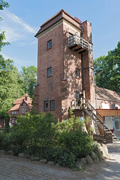 2018年5月28日 砖塔在北部汉堡德国 — 图库照片